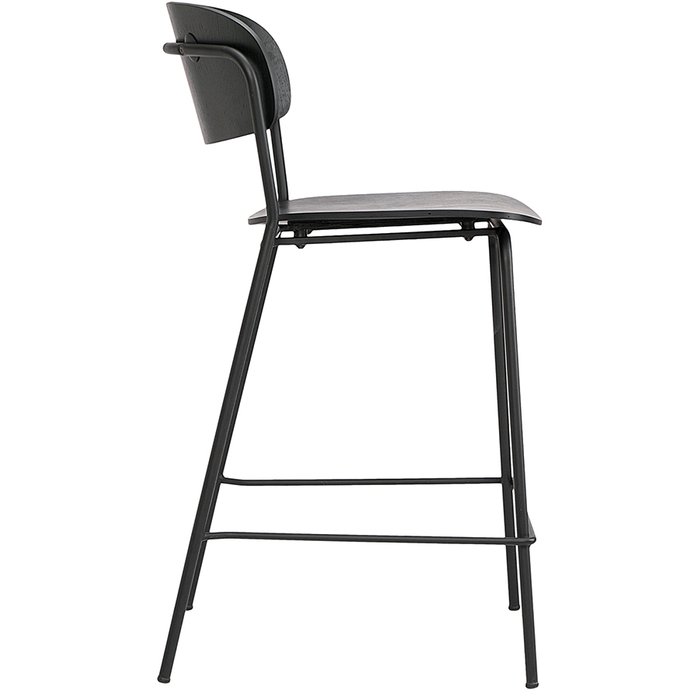 Стул полубарный Torfrid черного цвета - лучшие Барные стулья в INMYROOM