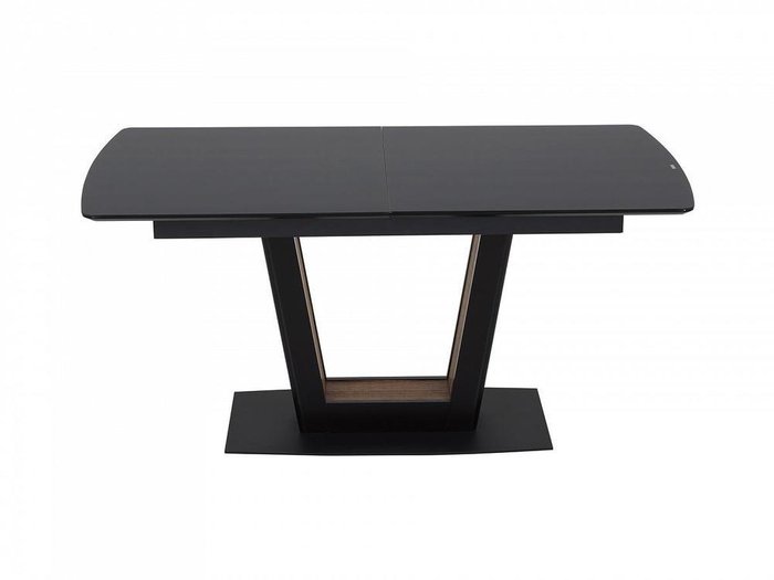 Раздвижной обеденный стол Wish со столешницей черного цвета - лучшие Обеденные столы в INMYROOM