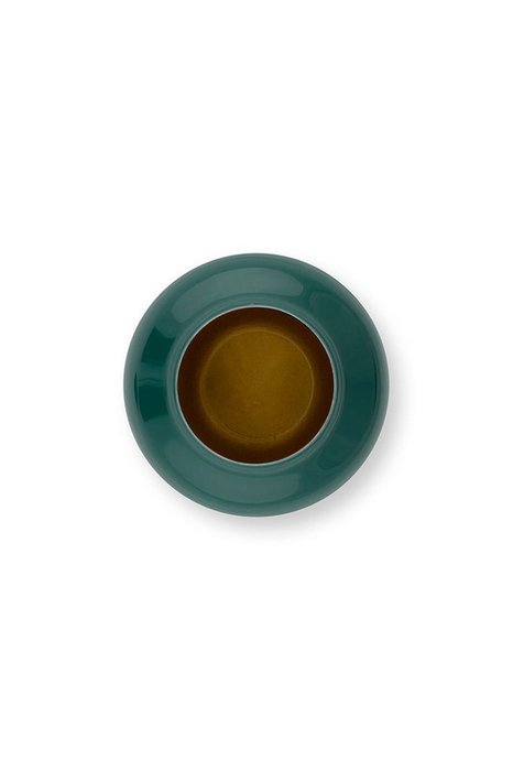 Мини-ваза Round Dark Green, 10 см - купить Вазы  по цене 2098.0