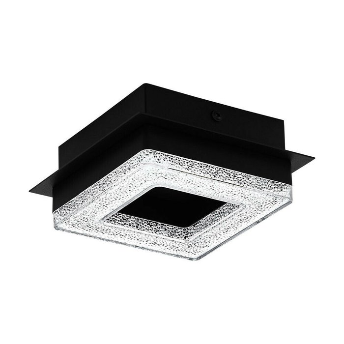 Потолочный светодиодный светильник Fradelo черного цвета