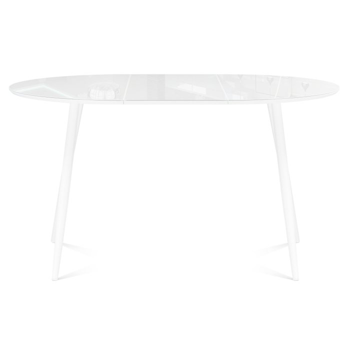 Раскладной обеденный стол Абилин белого цвета - купить Обеденные столы по цене 19929.0