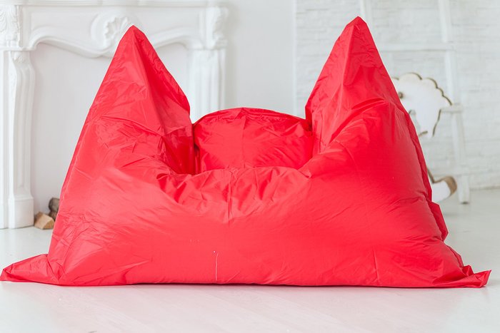 Кресло Подушка красного цвета - купить Бескаркасная мебель по цене 5290.0