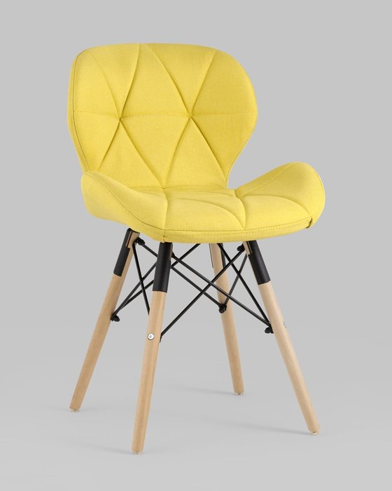 Стул Бон желтого цвета - купить Обеденные стулья по цене 4990.0