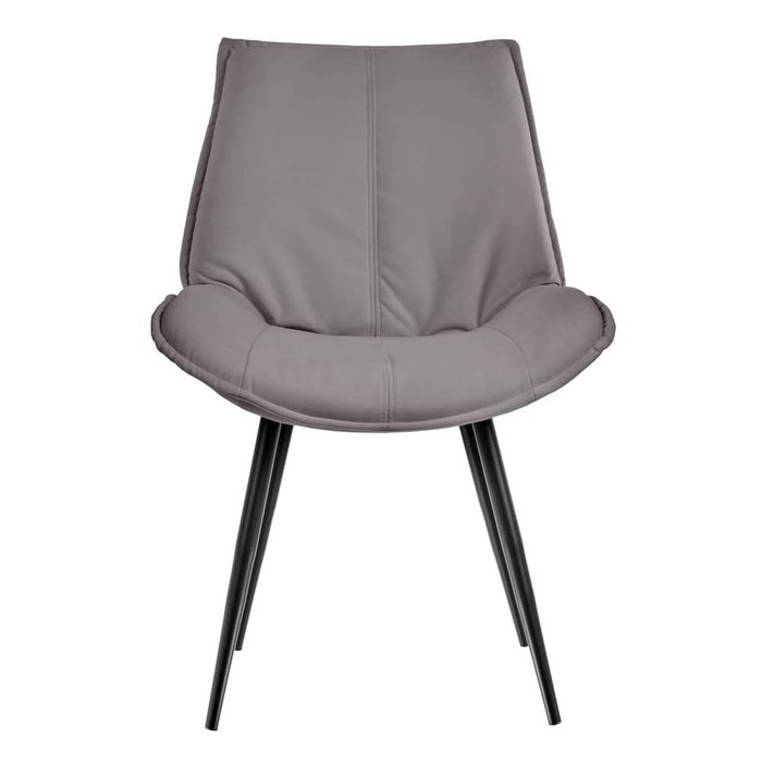 Стул Soft серого цвета - лучшие Обеденные стулья в INMYROOM