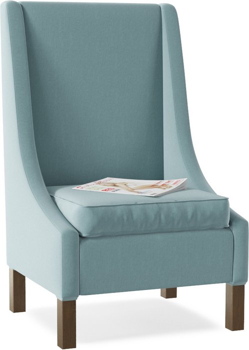 Кресло Лайн голубого цвета