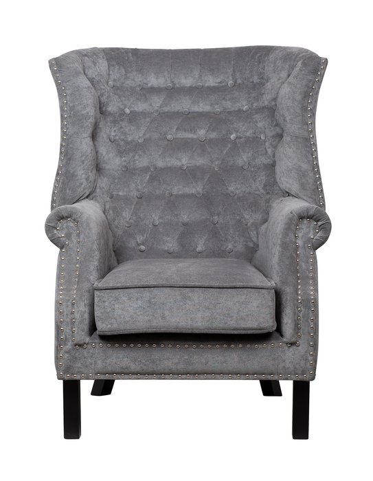Кресло Teas серого цвета - купить Интерьерные кресла по цене 70100.0