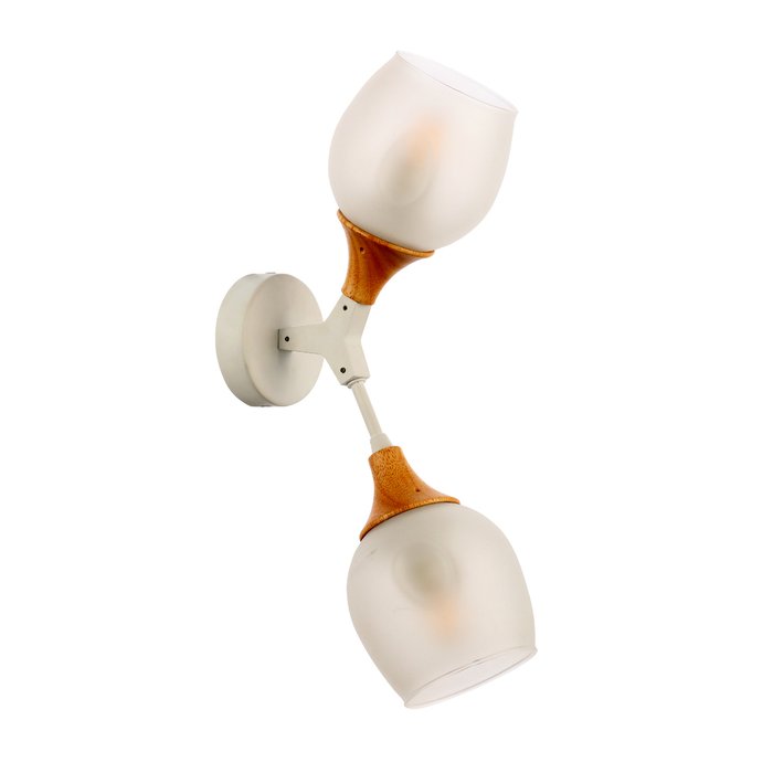  Светильник настенный Ciotolla белого цвета - купить Бра и настенные светильники по цене 2856.0