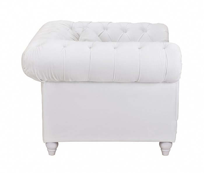 Кресло Dasen белого цвета - лучшие Интерьерные кресла в INMYROOM
