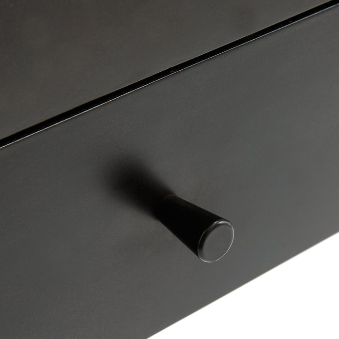 Столик прикроватный из металла Osasun серого цвета - лучшие Прикроватные тумбы в INMYROOM