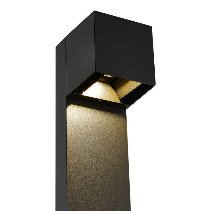 Светильник уличный наземный ST-Luce черный/черный LED 1*12W 2700K BRIK - лучшие Шинопровод в INMYROOM Светильник уличный наземный ST-Luce черный/черный LED 1*12W 2700K BRIK - лучшие Шинопровод в INMYROOM