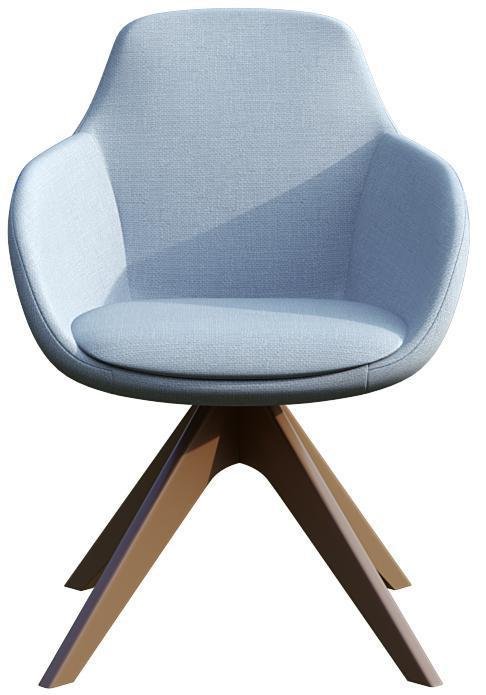 Кресло Арель мини Глазго голубого цвета - купить Обеденные стулья по цене 61665.0