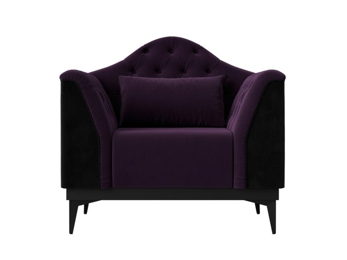 Кресло Флорида фиолетово-черного цвета - купить Интерьерные кресла по цене 33999.0
