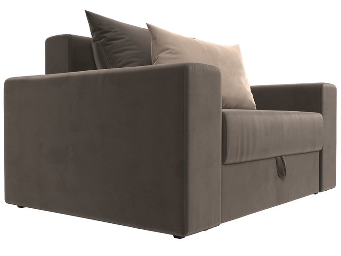 Кресло-кровать Мэдисон светло-коричневого цвета - лучшие Интерьерные кресла в INMYROOM