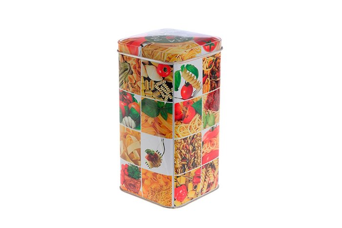 Банка для сыпучих продуктов Паста микс
