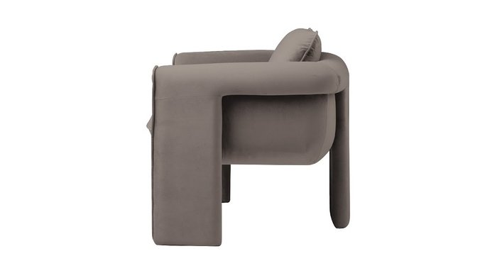 Кресло Whooper темнео-серого цвета - купить Интерьерные кресла по цене 29900.0