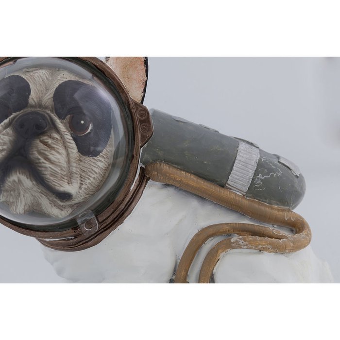 Статуэтка Space Sitting Dog бело-серого цвета - лучшие Фигуры и статуэтки в INMYROOM Статуэтка Space Sitting Dog бело-серого цвета - лучшие Фигуры и статуэтки в INMYROOM
