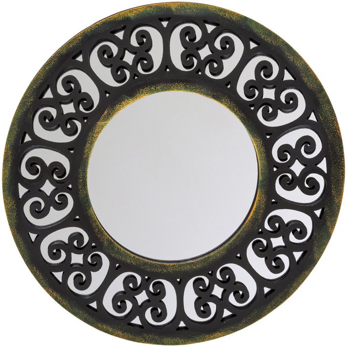 Настенное зеркало Бомбей с кружевным узором рамы