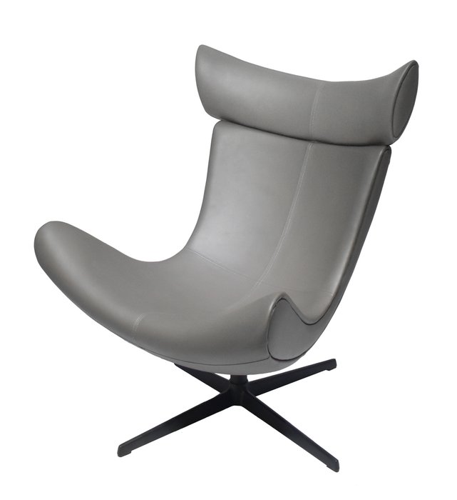 Кресло Toro серого цвета - лучшие Интерьерные кресла в INMYROOM