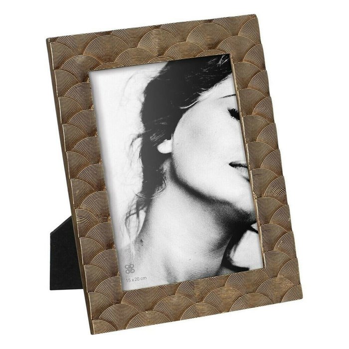 Фоторамка Позолоченный полистоун 22,2 x 2 x 27,5 cm