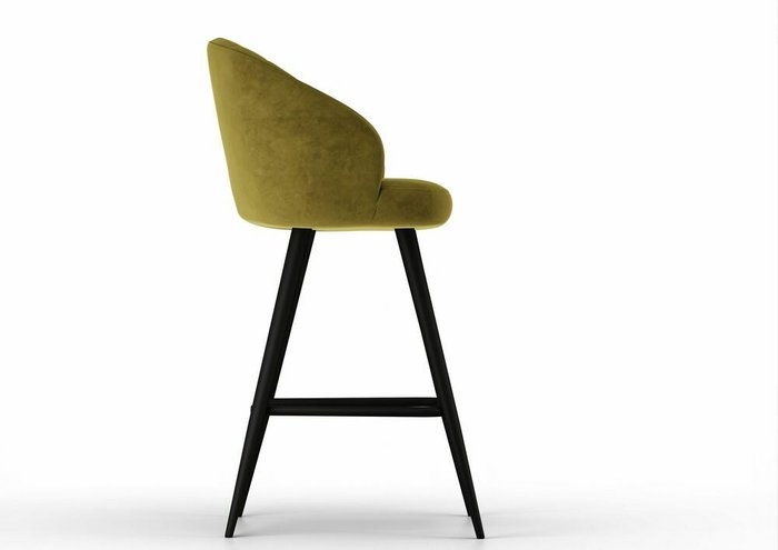 Стул полубарный Zefir зеленого цвета - купить Барные стулья по цене 11970.0