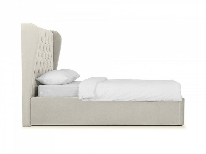 Кровать Jazz бежевого цвета 160х200 с подъемным механизмом - лучшие Кровати для спальни в INMYROOM