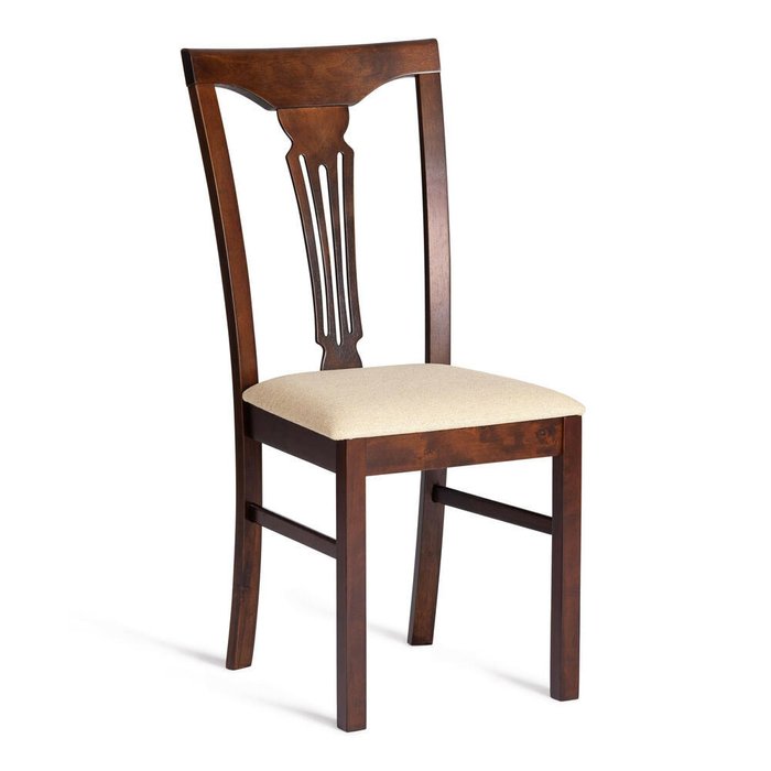 Набор из двух стульев Hermes коричнево-бежевого цвета - купить Обеденные стулья по цене 10000.0