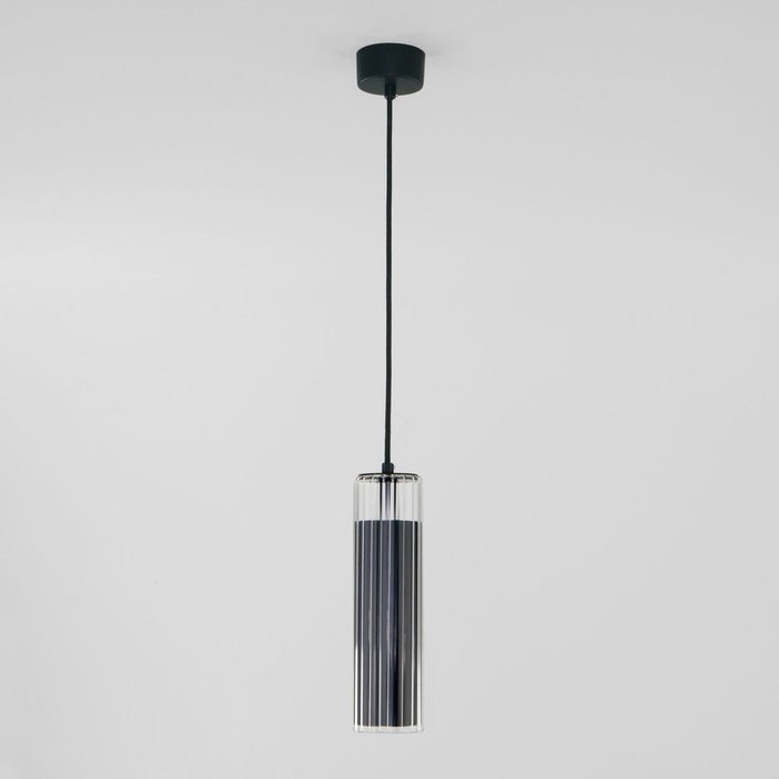 Подвесной светодиодный светильник 50187/1 LED черный - лучшие Подвесные светильники в INMYROOM