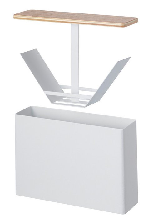 Пенал для хранения бумажных фильтров Tosca белого цвета - лучшие Аксессуары для кухни в INMYROOM