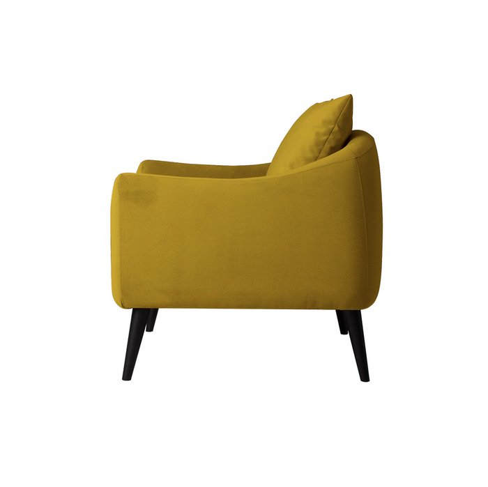 Кресло Modigliani горчичного цвета - купить Интерьерные кресла по цене 36900.0