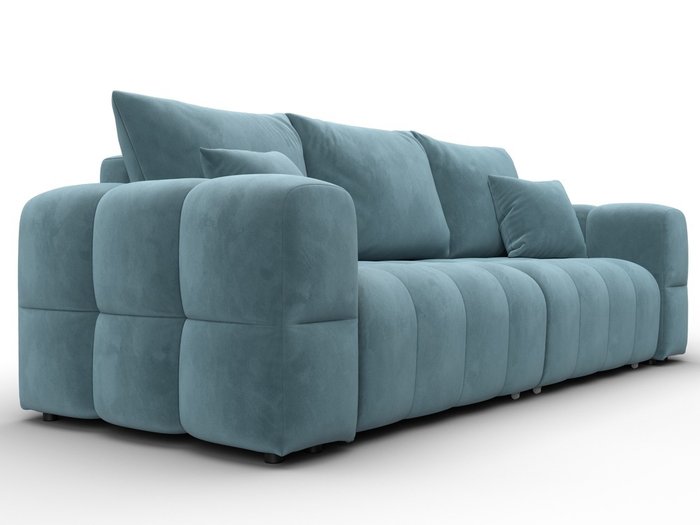 Диван-кровать Лига-110 бирюзового цвета  - лучшие Прямые диваны в INMYROOM