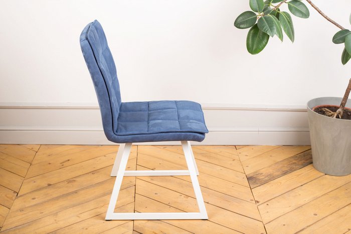 Стул Gidor синего цвета  - лучшие Обеденные стулья в INMYROOM