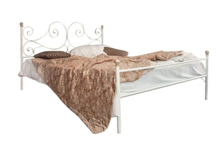 Кованая кровать Верона 1.8 с одной спинкой 180х200