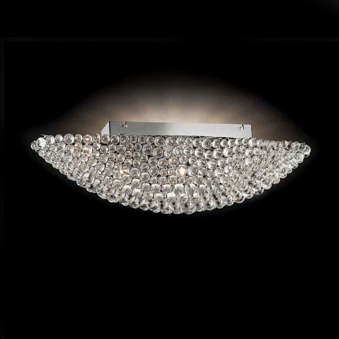 Потолочный светильник Illuminati с плафоном из стеклянных элементов  - купить Потолочные люстры по цене 127900.0
