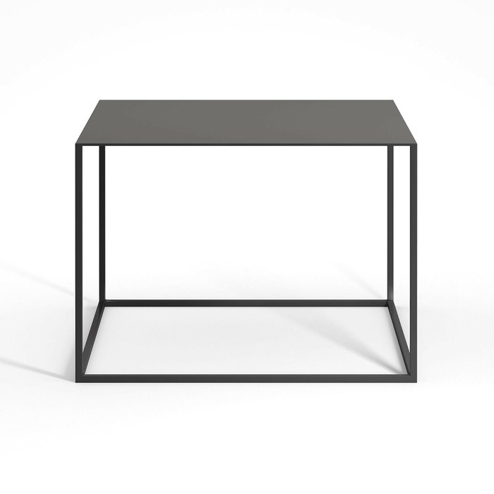 Столик квадратный Romy черного цвета - купить Журнальные столики по цене 22769.0