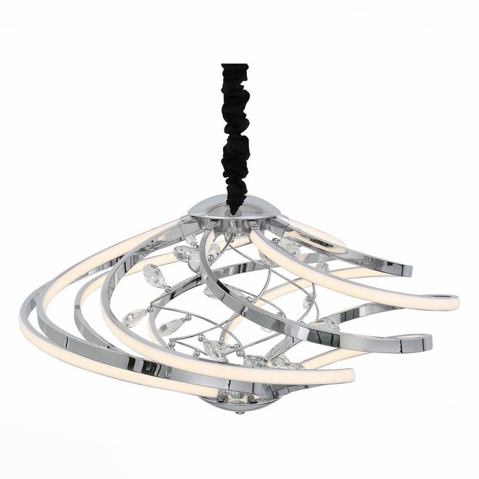 Подвесной светодиодный светильник из пластика и металла - купить Подвесные светильники по цене 35952.0