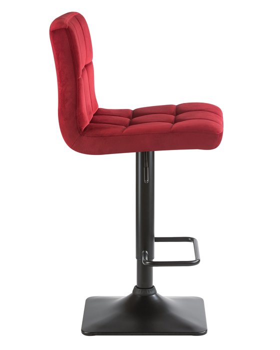 Стул барный Dominic бордового цвета - лучшие Барные стулья в INMYROOM