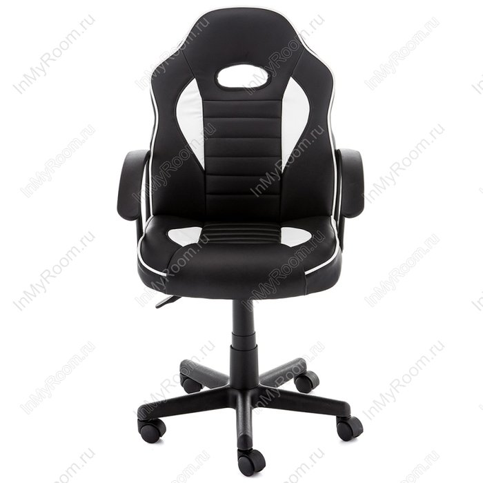 Компьютерное кресло Danger черно-белого цвета - купить Офисные кресла по цене 5590.0