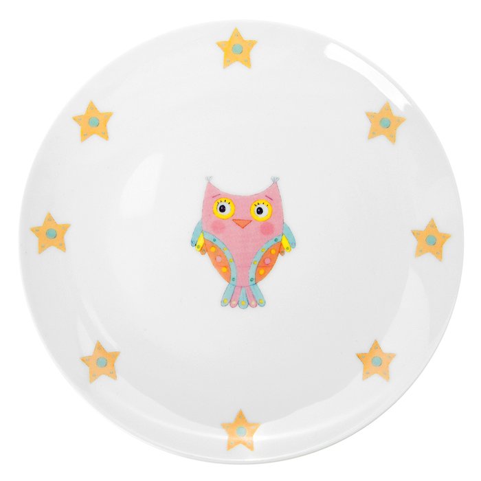 Набор посуды Cute Owl из фарфора - лучшие Сервизы в INMYROOM