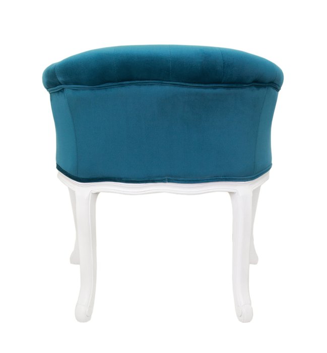 Низкое кресло Kandy blue+white - лучшие Интерьерные кресла в INMYROOM