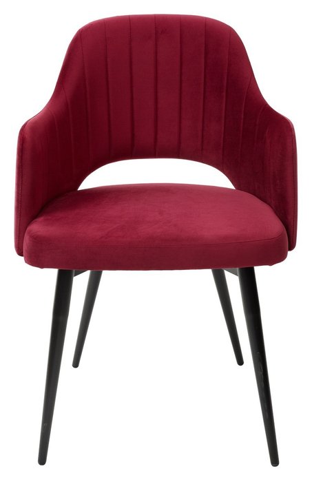 Стул Fantine бордового цвета - лучшие Обеденные стулья в INMYROOM