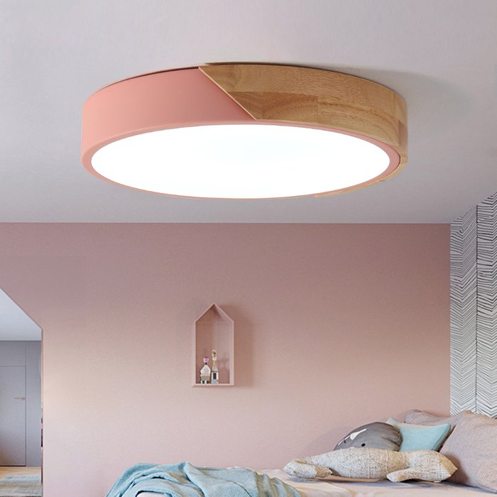Потолочный светильник CLIP Pink D40 - лучшие Потолочные светильники в INMYROOM