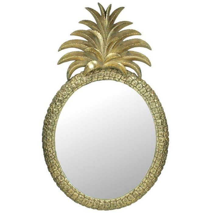 Зеркало настенное золотого цвета - купить Настенные зеркала по цене 15525.0