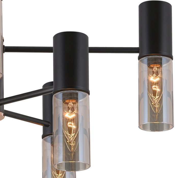 IL1295-8PPA-79 BK GD светильник потолочный - купить Подвесные люстры по цене 12250