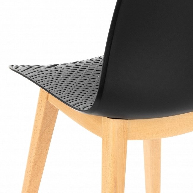 Стул Thelma черного цвета  - купить Обеденные стулья по цене 13081.0