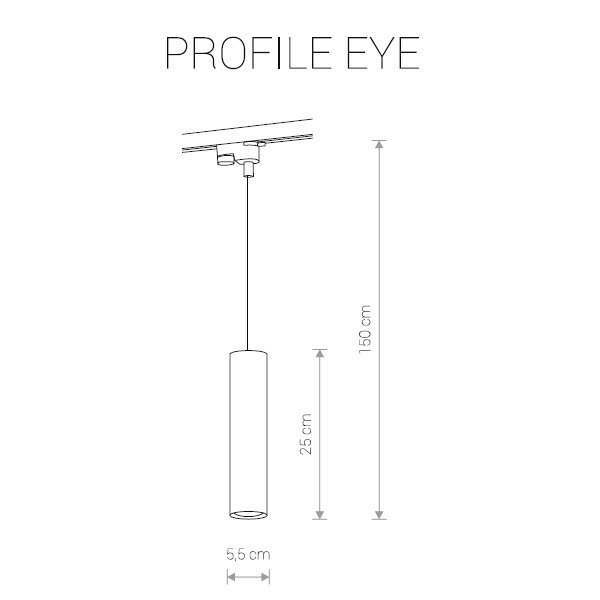Трековый светильник Nowodvorski Profile Eye 9337 - купить Трековые светильники по цене 9450.0