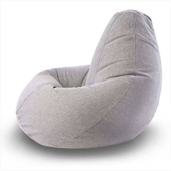 Кресло мешок «Vella-Grey XXL» - купить Бескаркасная мебель по цене 4700.0