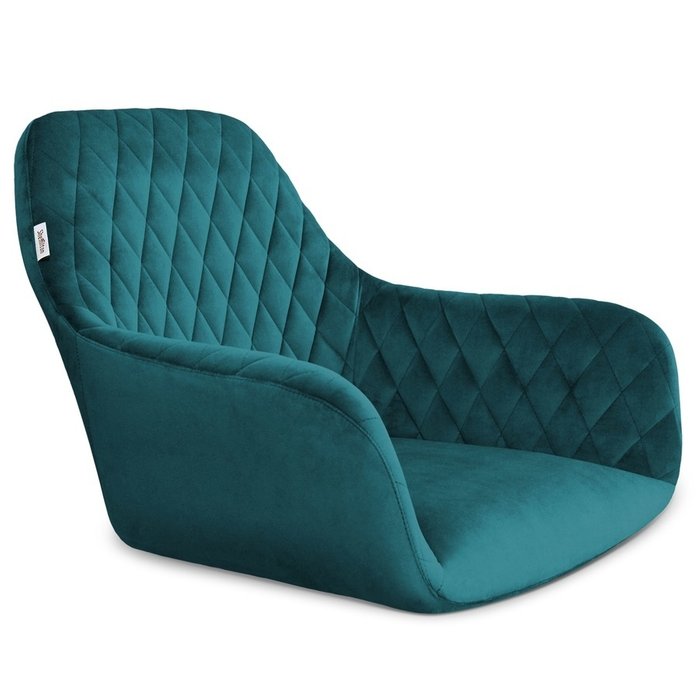Стул с подлокотниками Tejat бирюзового цвета - купить Обеденные стулья по цене 9520.0