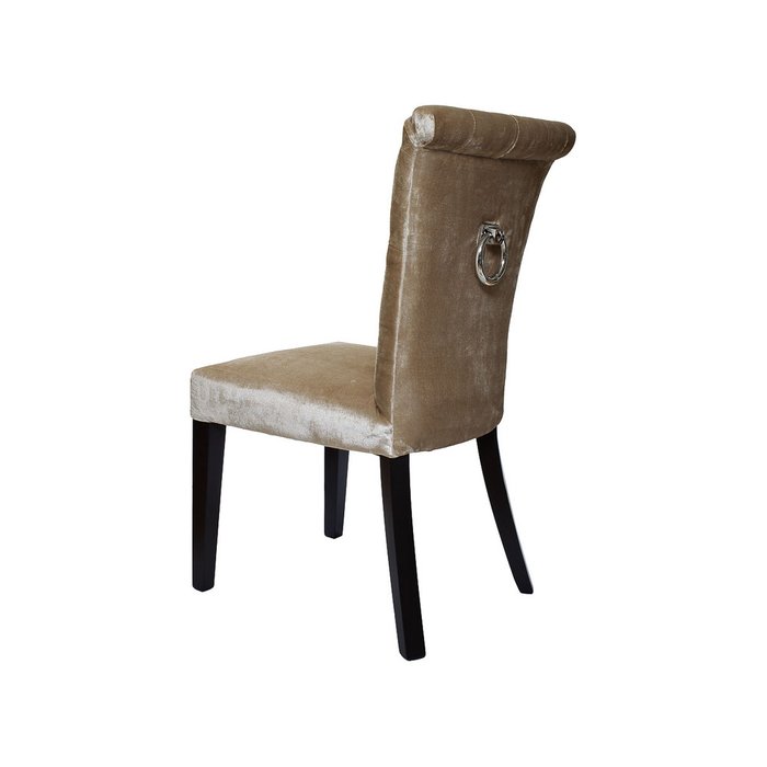 Стул с мягкой обивкой бежевого цвета - лучшие Обеденные стулья в INMYROOM