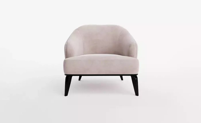 Кресло Bend бежевого цвета - купить Интерьерные кресла по цене 38800 Кресло Bend бежевого цвета - купить Интерьерные кресла по цене 38800