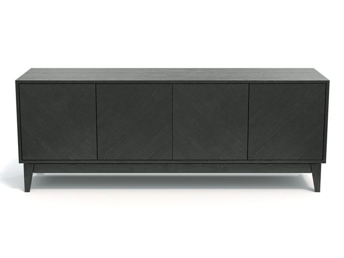 Тумба под ТВ Lemar черного цвета Тумба под ТВ Lemar черного цвета